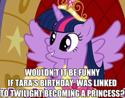 Size: 541x424 | Tagged: safe, derpibooru import, twilight sparkle, twilight sparkle (alicorn), alicorn, pony, magical mystery cure, female, mare, tara strong