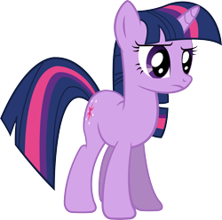 Size: 3527x3494 | Tagged: safe, artist:redpandapony, derpibooru import, twilight sparkle, unicorn twilight, unicorn, simple background, solo, transparent background, vector