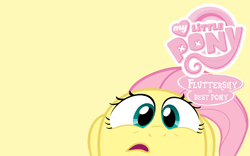 Size: 1280x800 | Tagged: safe, artist:megasweet, fluttershy, pegasus, pony, female, mare, vector, wallpaper