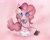 Size: 1500x1200 | Tagged: safe, artist:mintysweets, pinkie pie, earth pony, pony, clothes, headphones, lollipop, mouth hold, socks