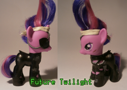 Size: 3508x2480 | Tagged: safe, artist:caramelpony, derpibooru import, twilight sparkle, brushable, custom, future twilight, toy