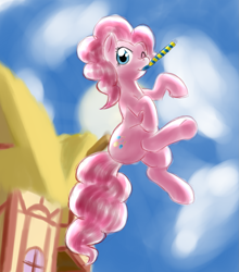 Size: 1261x1433 | Tagged: safe, artist:nightomist, pinkie pie, earth pony, pony, solo