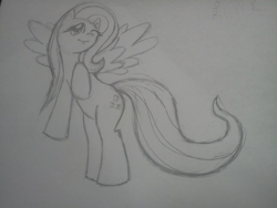 Size: 640x480 | Tagged: safe, artist:fukaimori247, fluttershy, pegasus, pony, female, mare, wink