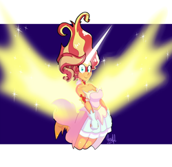 Size: 4100x3990 | Tagged: safe, artist:cheerfulcolors, sunset shimmer, equestria girls, friendship games, absurd resolution, daydream shimmer, looking at you, solo