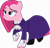 Size: 7000x6665 | Tagged: safe, artist:xenoneal, pinkie pie, earth pony, pony, absurd resolution, akuno-p, classy, clothes, dress, duke venomania, dutchess, elegant, fabulous, lust, mothy, pinkamena diane pie, seven deadly sins, simple background, solo, the madness of duke venomania, transparent background, vector