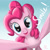 Size: 896x892 | Tagged: safe, artist:lolepopenon, pinkie pie, earth pony, pony, female, mare, pink coat, pink mane, smiling, solo