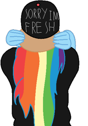 Size: 313x445 | Tagged: safe, artist:rainbowdashswagpony, derpibooru import, rainbow dash, equestria girls, solo