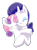 Size: 586x787 | Tagged: safe, artist:sion, rarity, sweetie belle, pony, unicorn, female, filly, horn, hug, mare, siblings, sisters