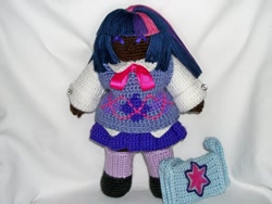 Size: 900x675 | Tagged: safe, artist:masterplanner, derpibooru import, twilight sparkle, custom, humanized, irl, photo, plushie