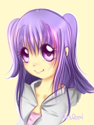 Size: 600x800 | Tagged: safe, artist:mrsremi, derpibooru import, twilight sparkle, human, female, humanized, multicolored hair