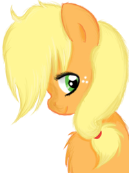 Size: 1748x2340 | Tagged: safe, artist:breezzie, applejack, earth pony, pony, solo