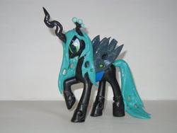 Size: 4000x3000 | Tagged: safe, artist:silverband7, queen chrysalis, changeling, changeling queen, custom, irl, photo, solo, toy