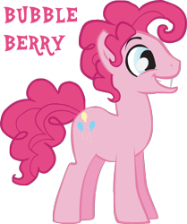 Size: 1426x1706 | Tagged: safe, artist:trotsworth, bubble berry, pinkie pie, earth pony, pony, happy, male, rule 63, simple background, smiling, solo, stallion, transparent background, vector