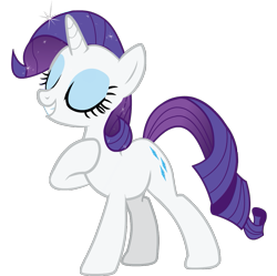 Size: 993x988 | Tagged: safe, artist:foxxarius, rarity, pony, unicorn, alternate hairstyle, simple background, solo, transparent background, vector