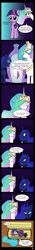 Size: 533x3787 | Tagged: safe, artist:happycampercreations, princess celestia, princess luna, twilight sparkle, twilight sparkle (alicorn), alicorn, equestria girls, equestria girls (movie), comic, dark comedy, fetal position, magic mirror, mirror, twilight snapple