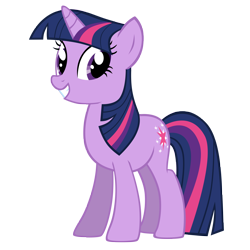 Size: 3200x3200 | Tagged: safe, artist:puetsua, derpibooru import, twilight sparkle, unicorn twilight, unicorn, simple background, smiling, solo, transparent background, vector