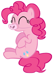 Size: 1500x2049 | Tagged: safe, artist:purplefairy456, pinkie pie, earth pony, pig, pony, baby cakes, oink oink oink, pig nose, piggie pie, simple background, solo, transparent background, vector