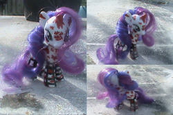 Size: 956x640 | Tagged: safe, artist:krazykari, rarity, lil-miss rarity, brushable, custom, irl, photo, toy