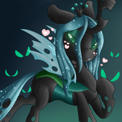 Size: 2000x2000 | Tagged: safe, artist:darkmagician1212, artist:iliekbuttz, queen chrysalis, changeling, changeling queen, pony, solo