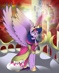 Size: 2564x3156 | Tagged: safe, artist:v-d-k, derpibooru import, twilight sparkle, twilight sparkle (alicorn), alicorn, pony, female, mare