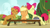 Size: 1280x720 | Tagged: safe, screencap, apple bloom, applejack, babs seed, earth pony, pony, apple family reunion, heartwarming, raise this barn