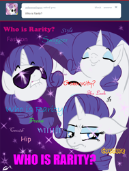 Size: 700x925 | Tagged: safe, artist:gavalanche, rarity, pony, unicorn, female, horn, mare, swag, white coat