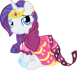 Size: 6000x5498 | Tagged: safe, artist:theshadowstone, rarity, pony, unicorn, absurd resolution, clothes, dress, gala dress, glass slipper (footwear), high heels, jewelry, shoes, simple background, solo, tiara, transparent background, vector