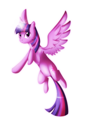 Size: 1300x1771 | Tagged: safe, artist:crispych0colate, derpibooru import, twilight sparkle, twilight sparkle (alicorn), alicorn, pony, female, magic, mare, solo