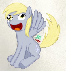 Size: 863x925 | Tagged: safe, artist:inurantchan, derpy hooves, pegasus, pony, female, mare, solo