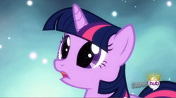 Size: 852x475 | Tagged: safe, derpibooru import, edit, edited screencap, screencap, twilight sparkle, magical mystery cure, faic, inverted mouth, void