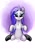 Size: 570x820 | Tagged: safe, artist:coke-brother, rarity, pony, unicorn, looking at you, solo, straight hair