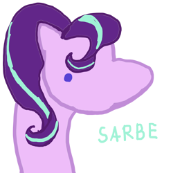 Size: 1500x1500 | Tagged: safe, artist:vitaj, starlight glimmer, pony, unicorn, 1000 hours in ms paint, meme, simple background, solo, transparent background