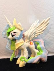 Size: 1024x1365 | Tagged: safe, artist:karasunezumi, princess celestia, irl, photo, plushie, solo