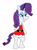 Size: 1049x1401 | Tagged: safe, artist:hunterxcolleen, rarity, pony, unicorn, bipedal, christmas, clothes, dress