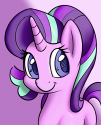 Size: 2000x2476 | Tagged: safe, artist:esfelt, starlight glimmer, pony, unicorn, cute, female, glimmerbetes, mare, smiling, solo