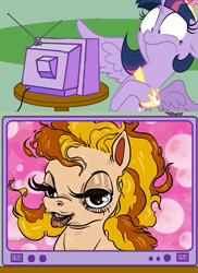 Size: 371x510 | Tagged: safe, derpibooru import, twilight sparkle, twilight sparkle (alicorn), alicorn, pony, bedroom eyes, exploitable meme, female, machinima, mare, meme, nintendo, obligatory pony, pokémon, ponyta, teenage pokémon, tv meme, wat