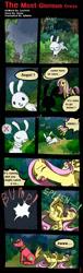 Size: 600x1985 | Tagged: safe, artist:lentoto, angel bunny, big macintosh, fluttershy, earth pony, pegasus, pony, comic:the most glorious dress, comic, fluttermac, male, shipping, stallion, straight