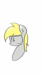 Size: 720x1280 | Tagged: safe, artist:ntheping, derpy hooves, pegasus, pony, derp, female, mare, sketch, solo