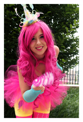 Size: 3000x4408 | Tagged: safe, artist:rizzapiff, pinkie pie, human, cosplay, irl, irl human, photo, solo