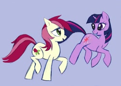 Size: 1635x1162 | Tagged: artist needed, safe, derpibooru import, roseluck, twilight sparkle, pony, unicorn, female, mare