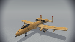 Size: 1920x1080 | Tagged: safe, applejack, a-10 thunderbolt ii, ace combat, barely pony related, custom colors, jet