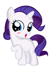 Size: 1024x1447 | Tagged: safe, artist:coltsteelstallion, rarity, pony, unicorn, cute, filly, filly rarity, solo, younger