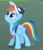 Size: 561x651 | Tagged: safe, derpibooru import, screencap, rainbow dash, pegasus, pony, may the best pet win, baseball cap, coach, hat, whistle