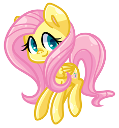 Size: 1800x1926 | Tagged: safe, artist:looji, fluttershy, pegasus, pony, simple background, solo, transparent background