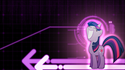 Size: 1920x1080 | Tagged: safe, artist:episkopi, derpibooru import, twilight sparkle, arrow, smiling, solo, wallpaper