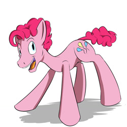 Size: 1280x1280 | Tagged: safe, artist:fuzebox, bubble berry, pinkie pie, pony, excited, male, rule 63, solo, stallion