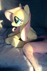 Size: 677x1025 | Tagged: safe, artist:mylittlewaifu, fluttershy, irl, photo, plushie, solo