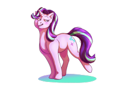 Size: 1600x1089 | Tagged: safe, artist:s-k-u-l-l-s, starlight glimmer, pony, unicorn, female, mare, simple background, solo, transparent background