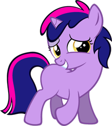 Size: 1280x1449 | Tagged: safe, artist:moongazeponies, derpibooru import, edit, editor:jdueler11, dinky hooves, twilight sparkle, fanfic:past sins, recolor, simple background, solo, transparent background, vector