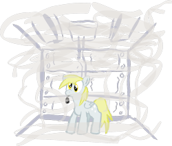 Size: 1173x1000 | Tagged: safe, artist:mj-mysteriousjeff, derpy hooves, pegasus, pony, female, incense, mare, solo